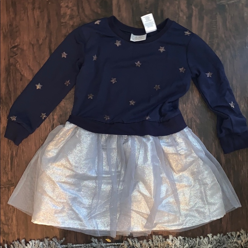 Blush by US angels sparkle star dress